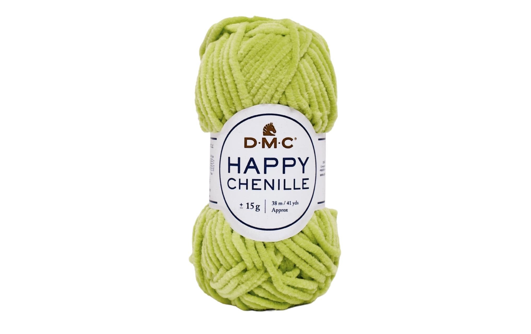 DMC Wolle Happy Chenille, hellgrün