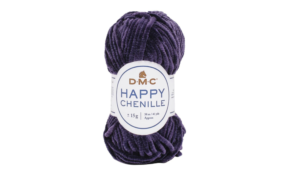 DMC Wolle Happy Chenille, dunkelviolett