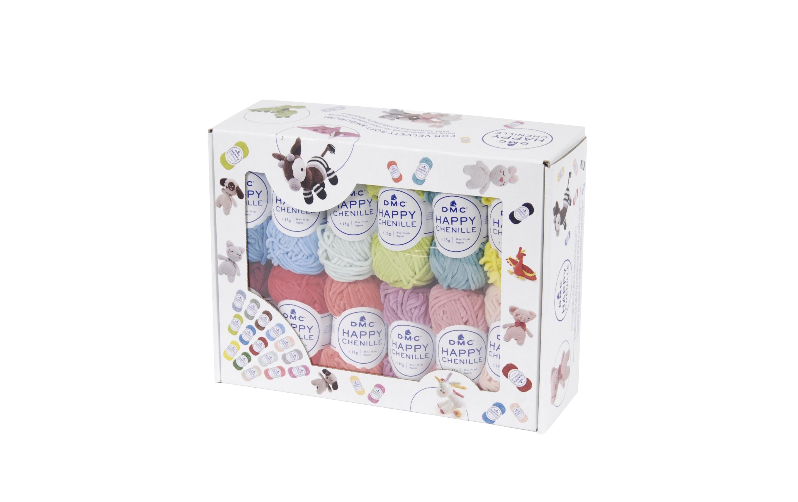 DMC Wolle Happy Chenille Set