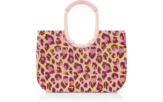 Reisenthel | loopshopper L | smiley leo blush