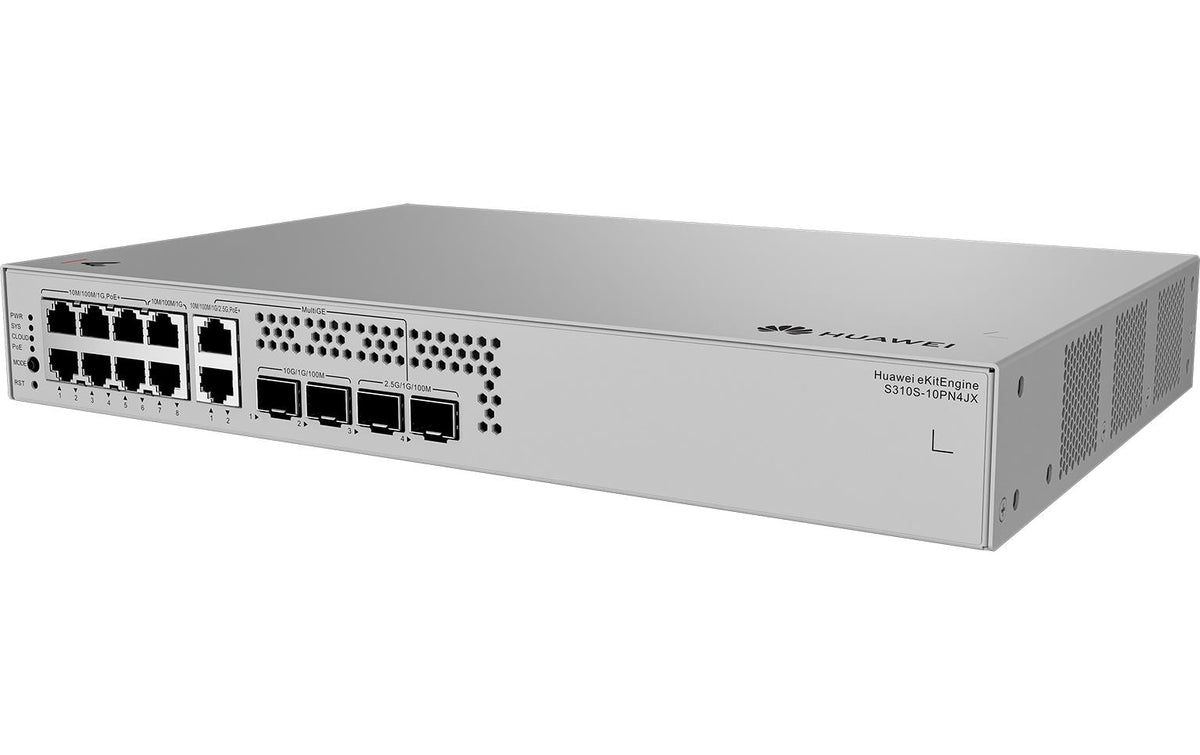 Huawei L2+ Managed Switch: S310S-10PN4JX