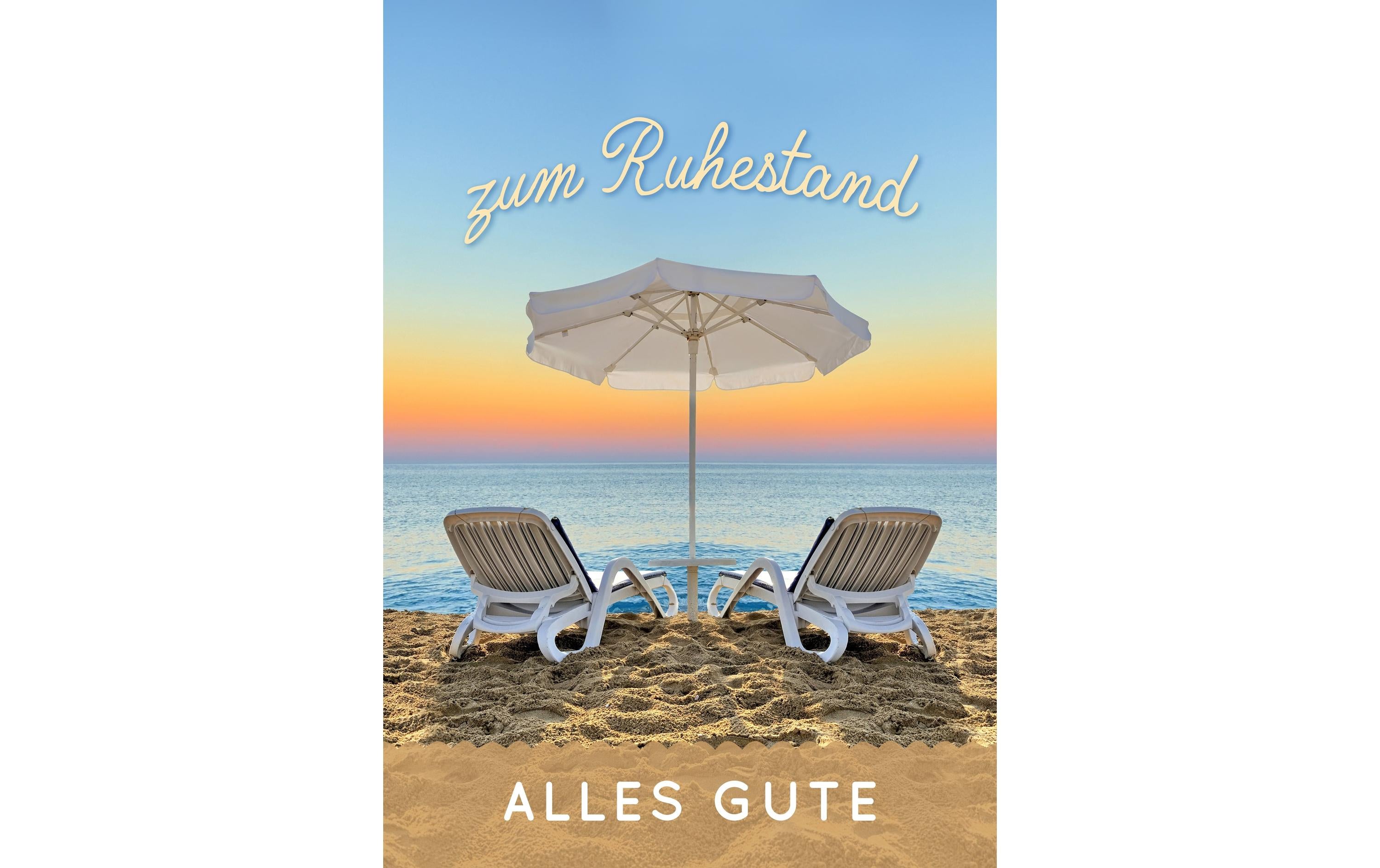 Cart Glückwunschkarte Ruhestand