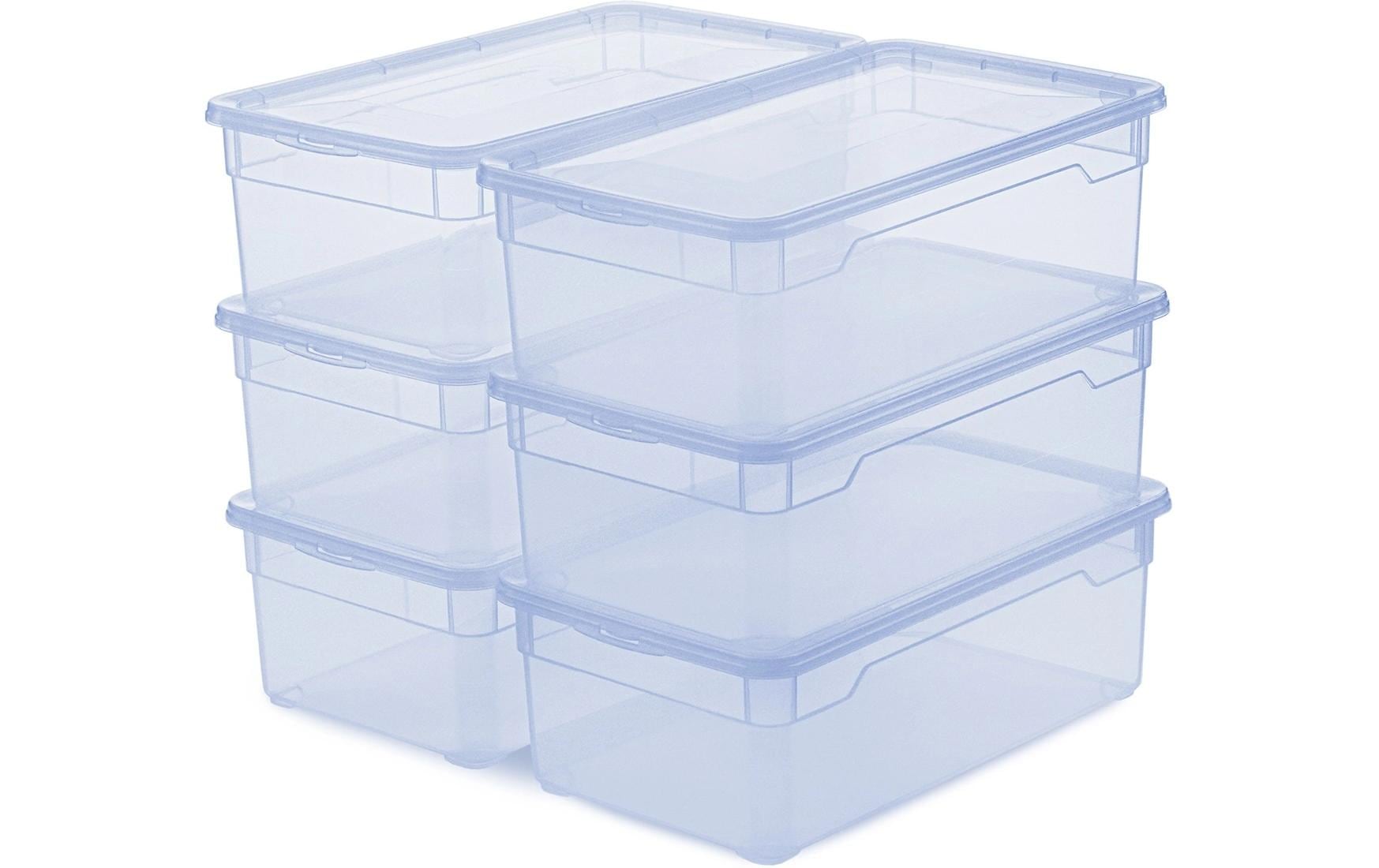 Rotho Set Clearbox 5 l 6 tlg. CLEAR