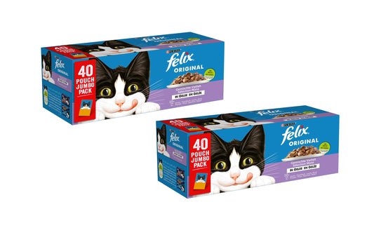 Felix Original Fleisch&Fisch 2x40x85g KIT