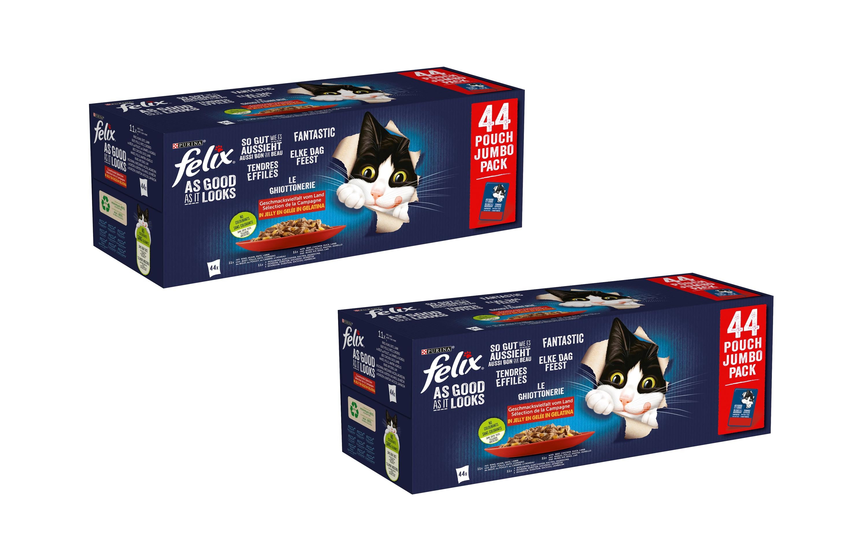 Felix AGAIL Fleisch 2x44x85g KIT