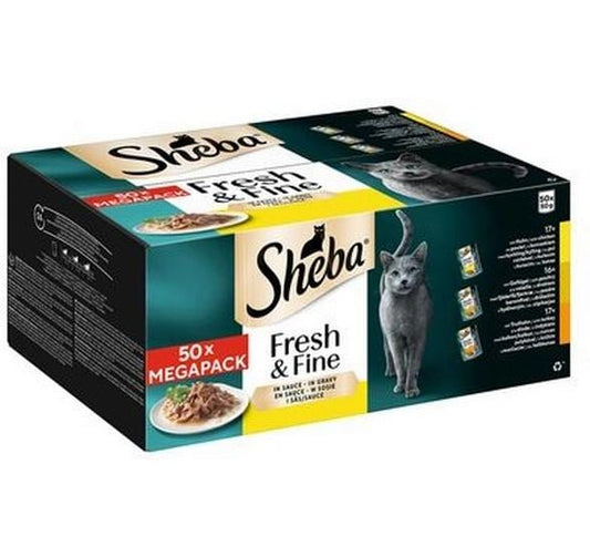 Sheba, Nassfutter Fresh & Fine in Sauce Gef