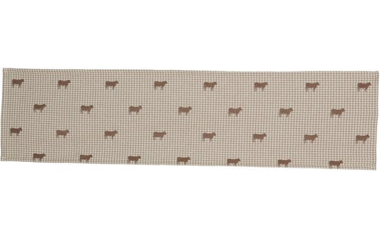 Hubatka Tischläufer BELLA, beige