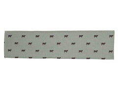 Hubatka | Tischläufer BELLA, grün | Tischläufer gesäumt 035x135cm