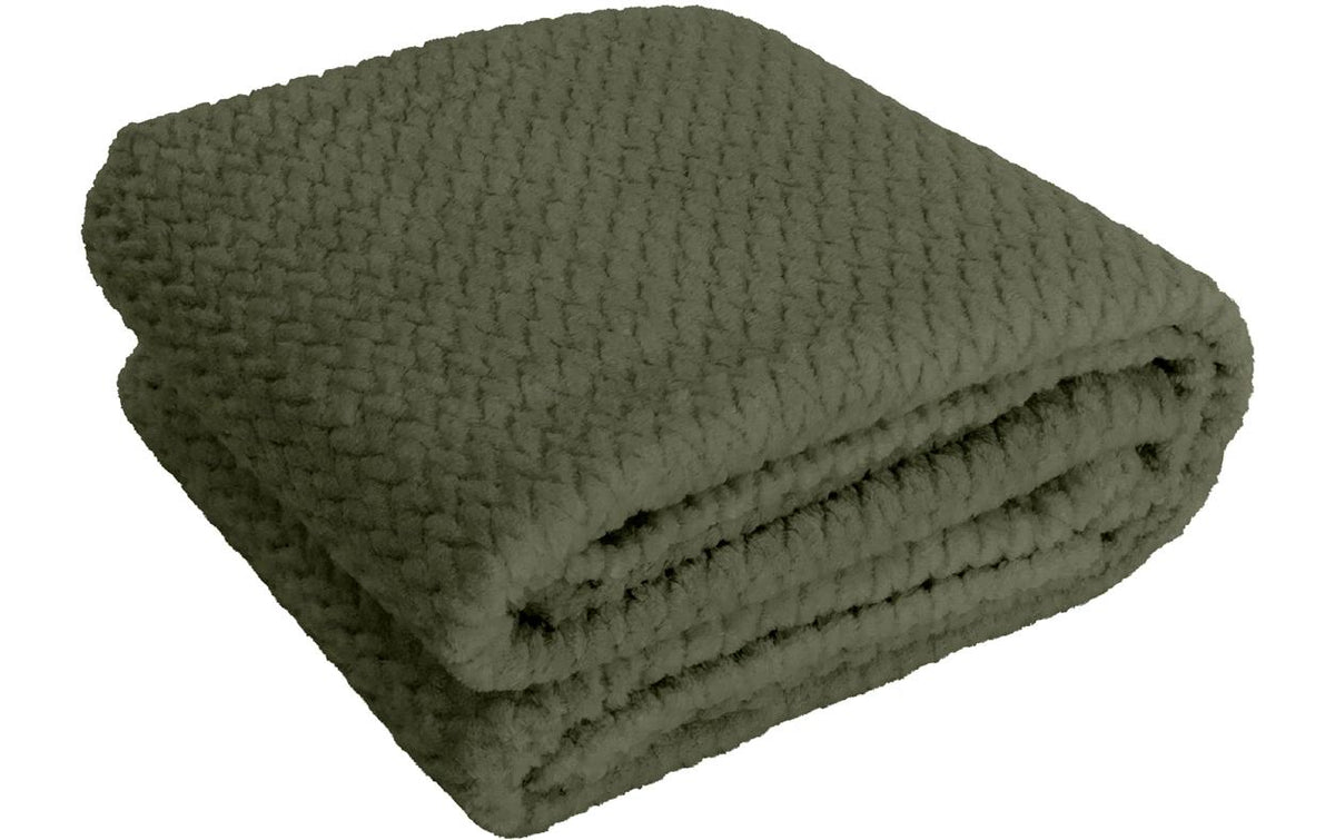 Hubatka Plaid Uni, olive