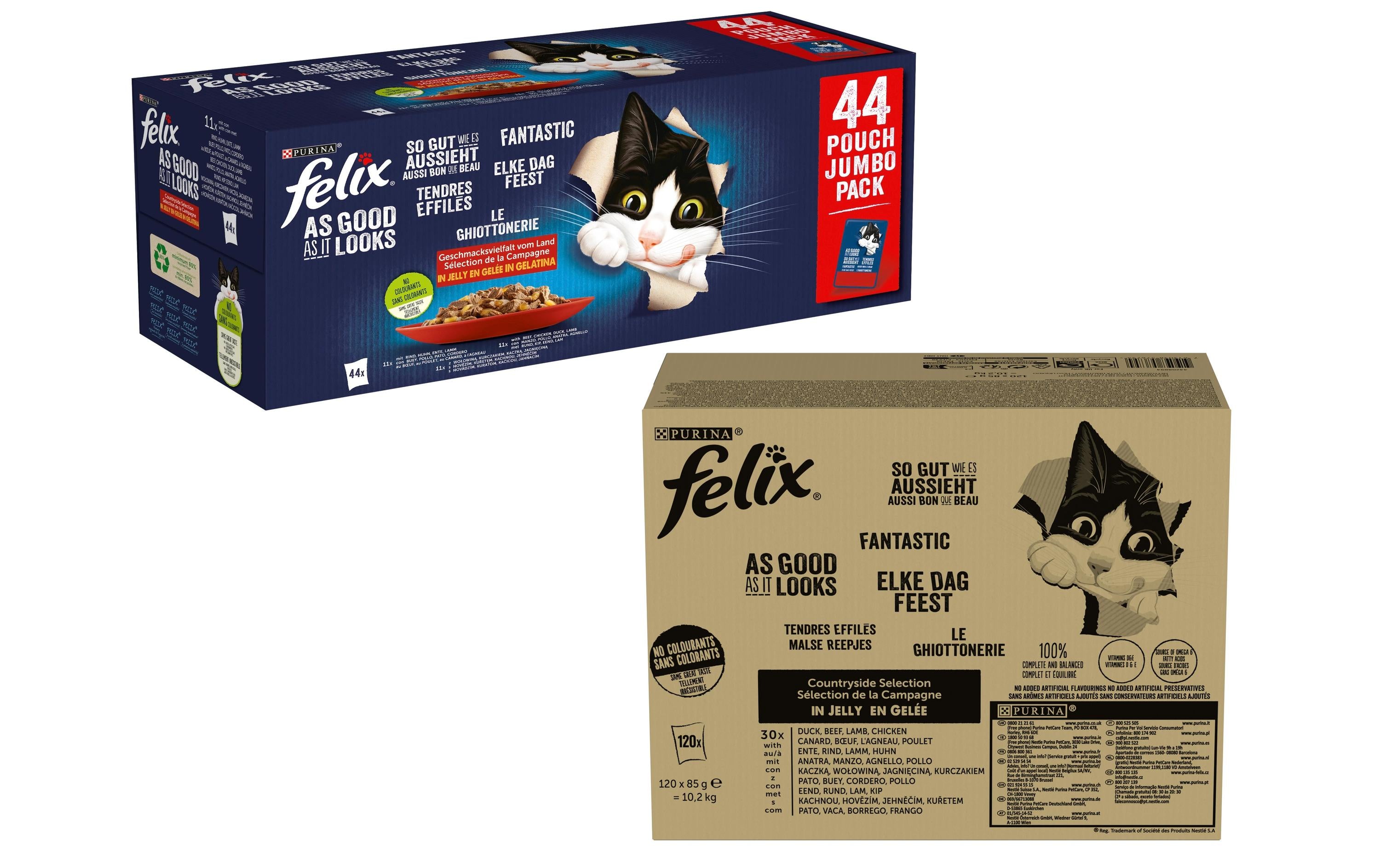 Felix AGAIL Fleisch 120x85g KIT