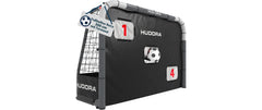 Hudora | Fussballtor Roco 300 grau | mit Torwand