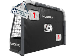 Hudora | Fussballtor Roco 180 grau | mit Torwand