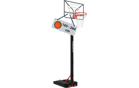 Hudora | Basketballständer Roco 205/260 grau
