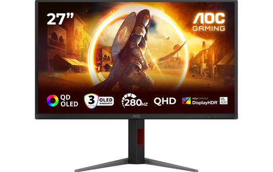 AOC 27 Q27G4ZD, 2560x1440, 280 Hz OLED