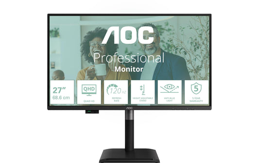 AOC 27 Q27P4CV, 2560 x 1440, 120 Hz IPS