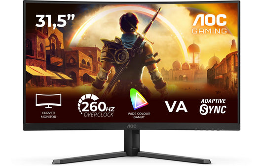 AOC 32 C32G42ZE, 1920x1080, 260 Hz Curved