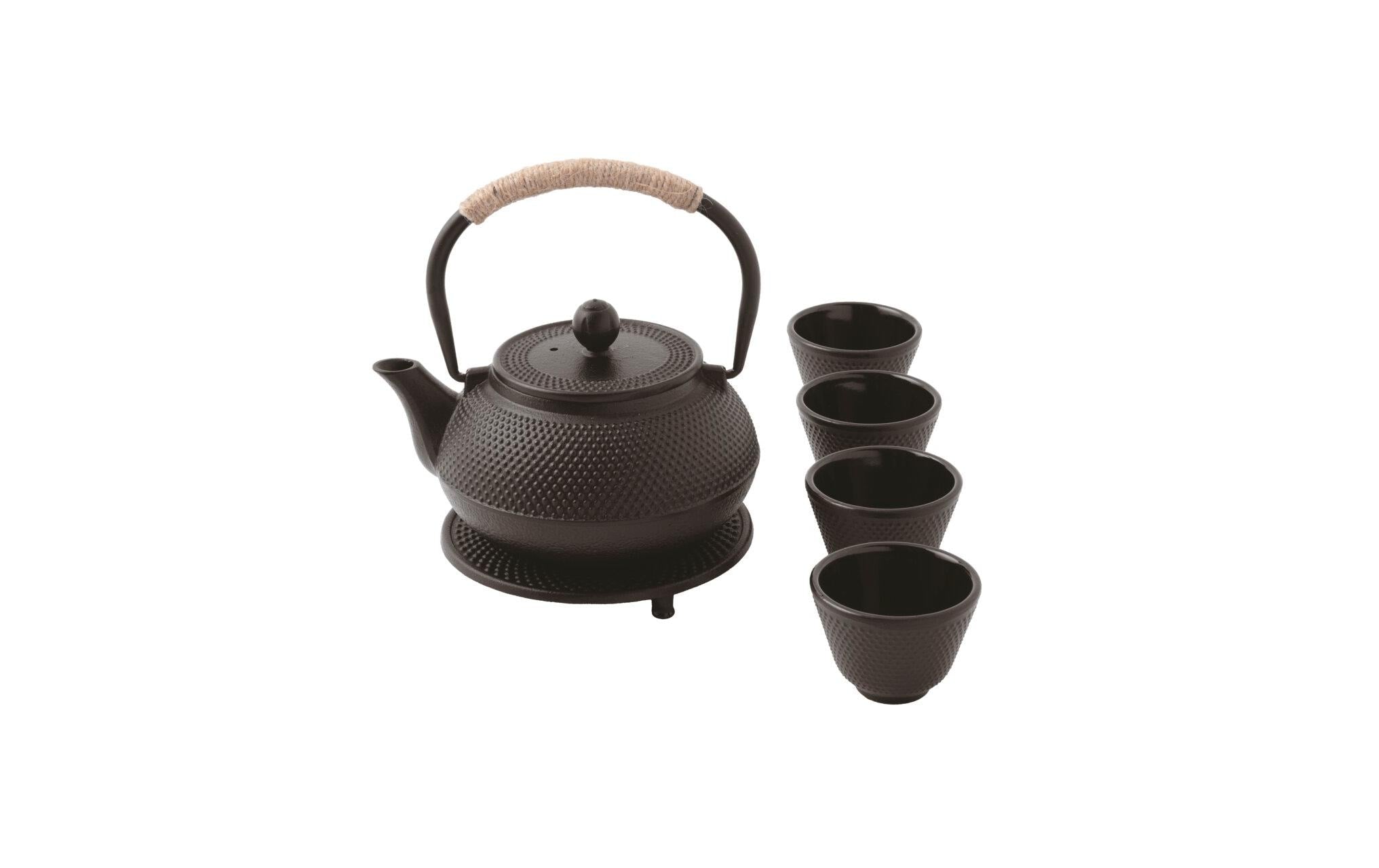 Paderno 6-teiliges Set Mit Teekanne 800 Ml