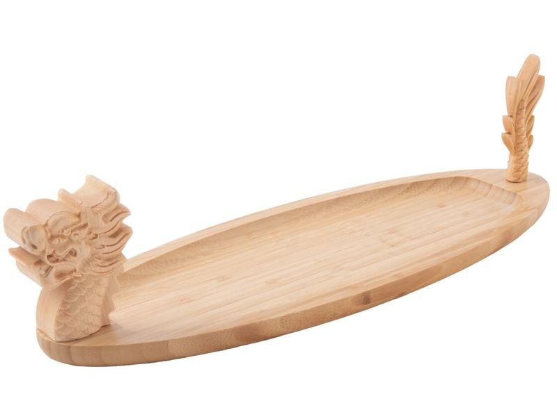Paderno | Sushi-Tablett Drache 50x18 Cm | Bambus