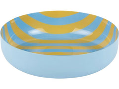 present time | Bowl Animado Small | Citrine yellow w. soft blue