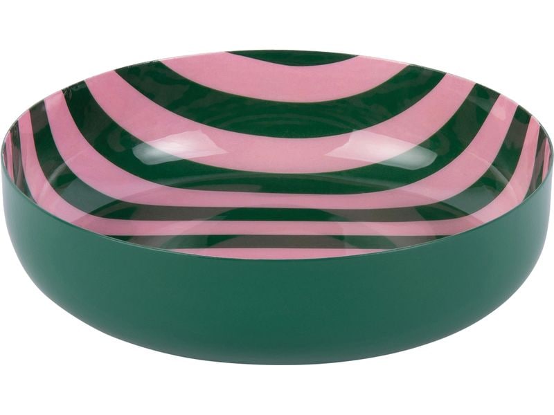 present time | Bowl Animado Small | Retro green w. soft pink