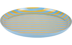 present time | Teller Animado Large | Citrine yellow w. soft blue