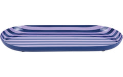 present time | Servierpl. Animado Oval Large | Cobalt blue w. soft purple