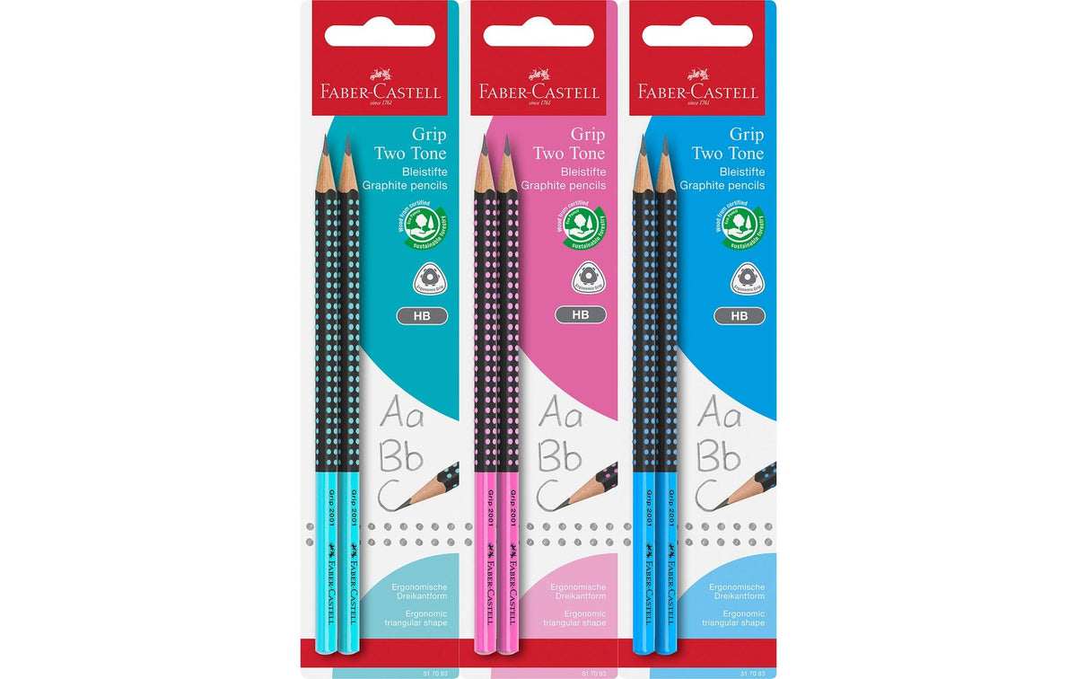 Faber-Castell Bleistift Grip 2001 Two Tone