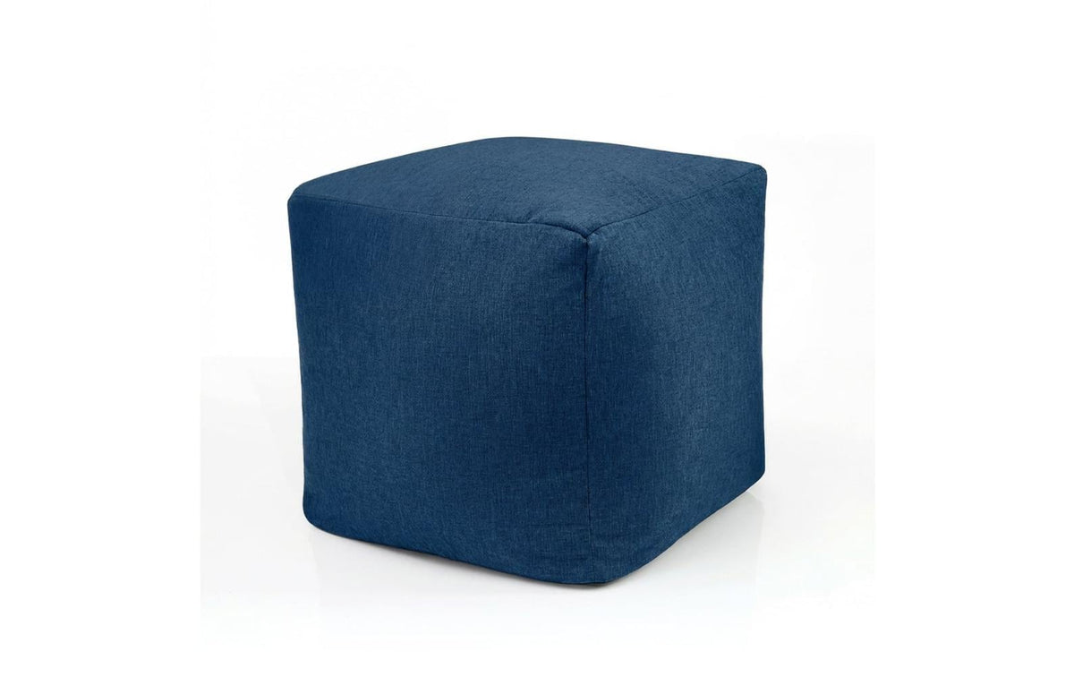 URBANARA Hocker 50l blau Basic-Comfort