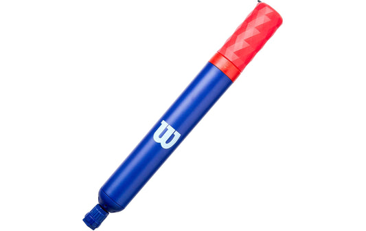 Wilson | Ballpumpe NBA Dual Action | Cat. Silber, blau