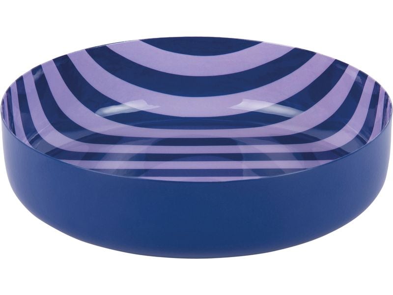 present time | Bowl Animado Medium | Cobalt blue w. soft purple
