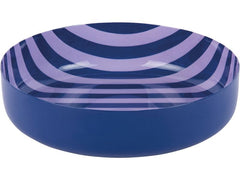 present time | Bowl Animado Medium | Cobalt blue w. soft purple