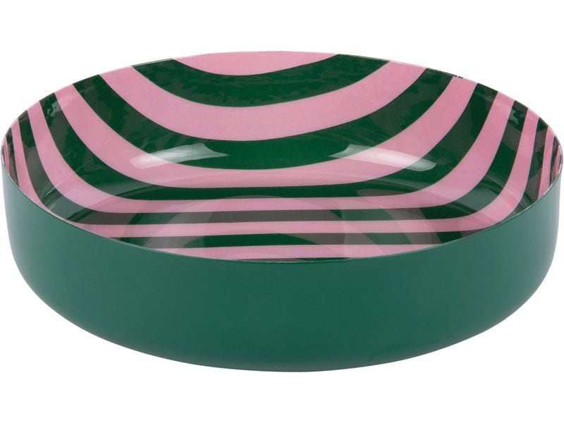 present time | Bowl Animado Medium | Retro green w. soft pink