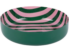present time | Bowl Animado Medium | Retro green w. soft pink