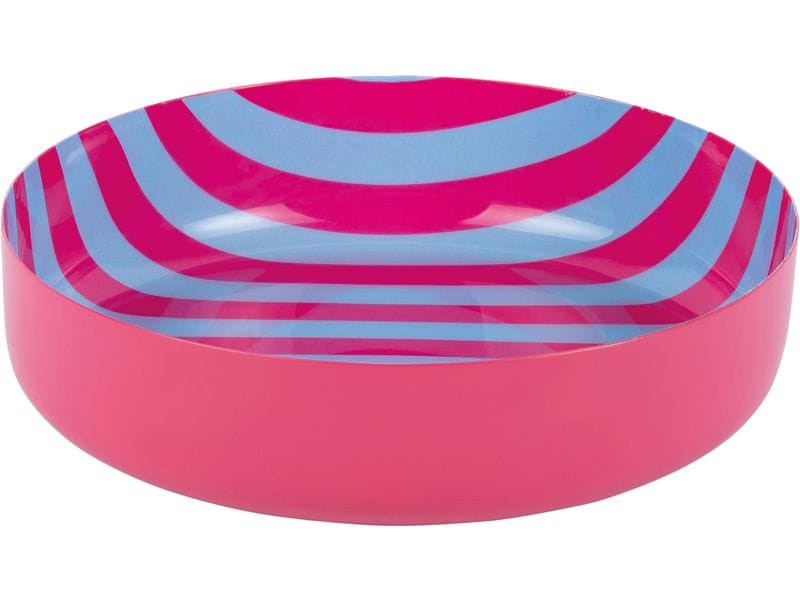 present time | Bowl Animado Medium | Bright pink w. soft blue