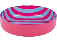 present time | Bowl Animado Medium | Bright pink w. soft blue