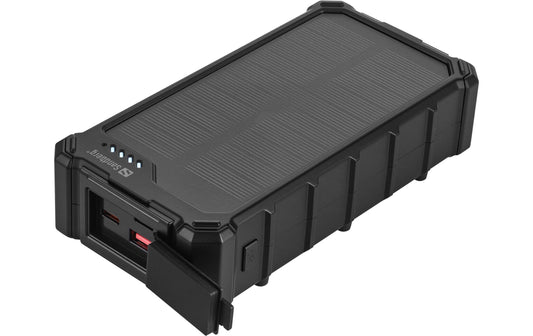Sandberg | Powerbank Solar CampLED 20000mAh | USB 2xC 1xA, Licht, Solar