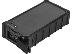 Sandberg | Powerbank Solar CampLED 20000mAh | USB 2xC 1xA, Licht, Solar