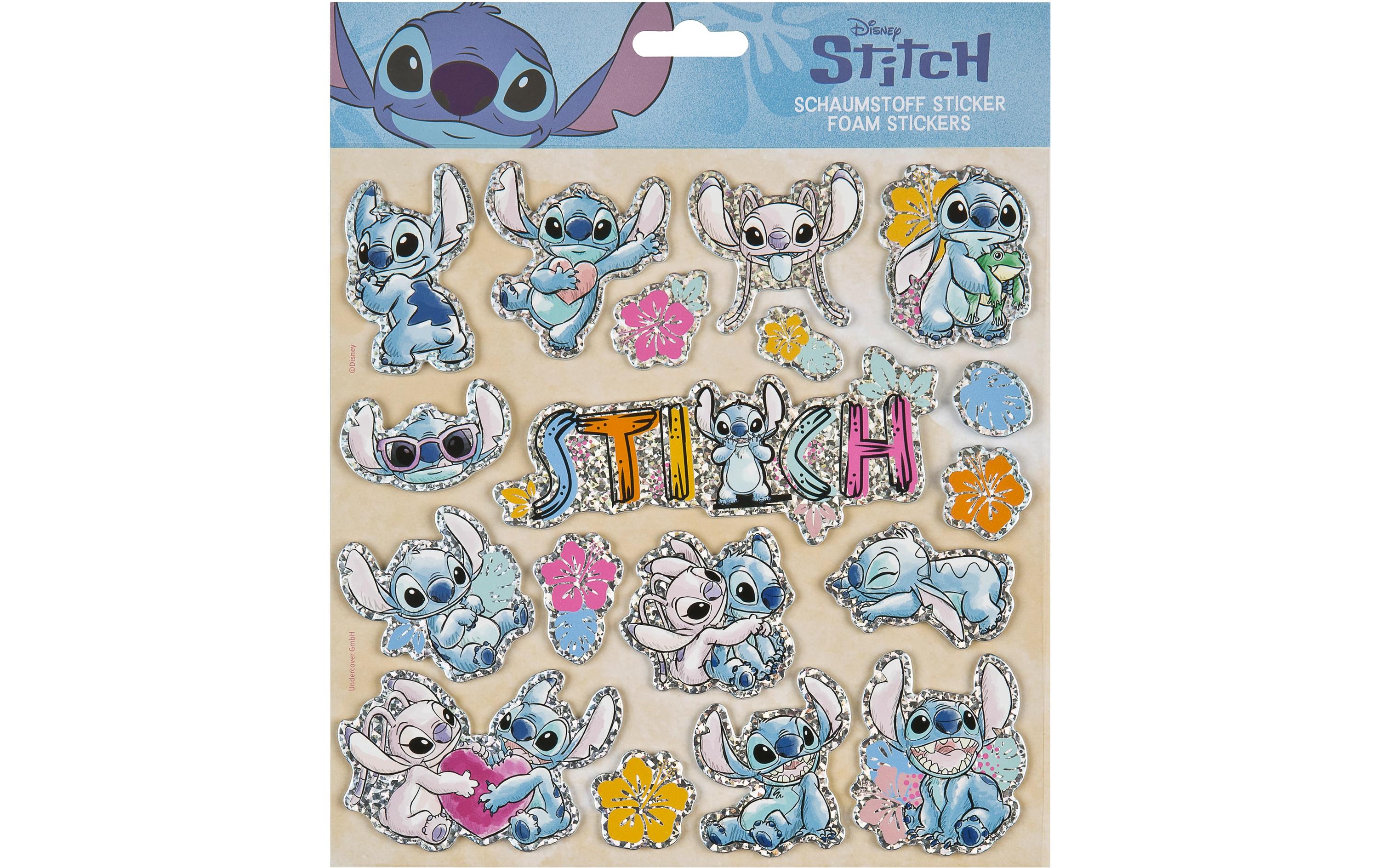 Undercover Foam Sticker Lilo & Stitch