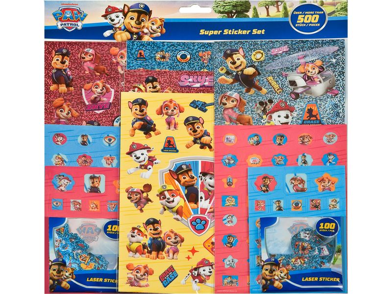 Undercover | Super Sticker Set Paw Patrol