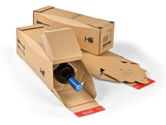 Antalis | Colomopac Weinversandkarton 1 Flasche 7.5dl | 305x74x74mm, 1 Stück