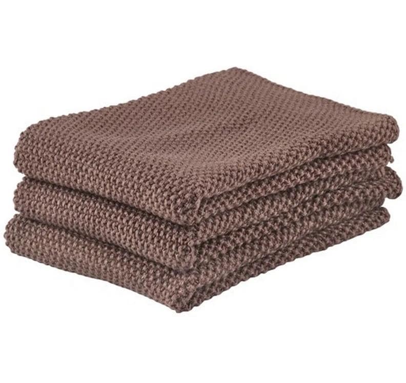 Zone Abwaschlappen 3er Set, Braun