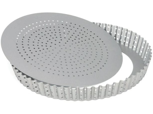 Patisse | Quicheform Boden Silver-Top | gelocht mit losem Boden, ø 24 cm