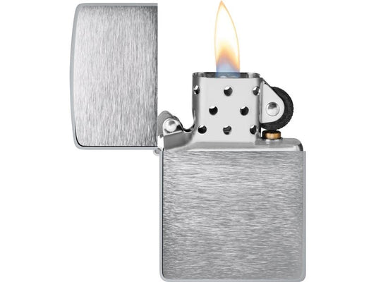 ZIPPO | 200 Chrome Brushed | Zippo Chrom gebürstet