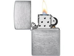 ZIPPO | 200 Chrome Brushed | Zippo Chrom gebürstet