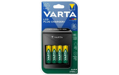 Varta LCD Plug Charger+ 4xAA R2U 2100mAh