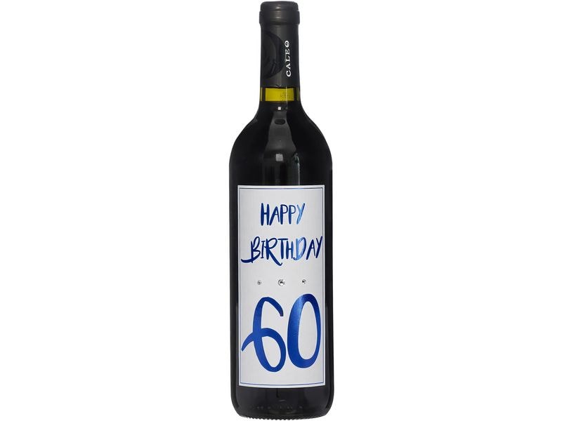 Dreams and Fantasy | Rotwein | Happy Birthday 60, blau, 75cl
