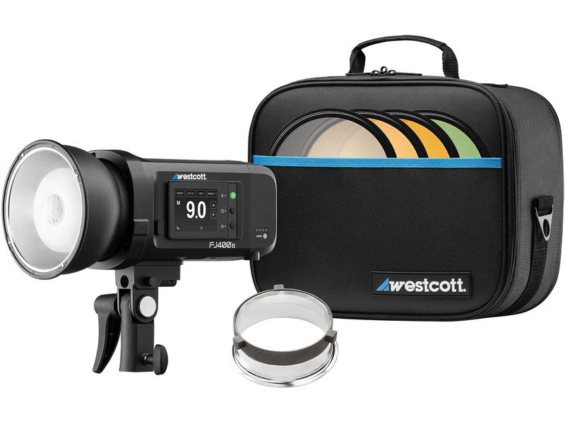 Westcott | FJ400 II Touchscreen Strobe | with FJ Pro AC/DC Battery (400Ws)