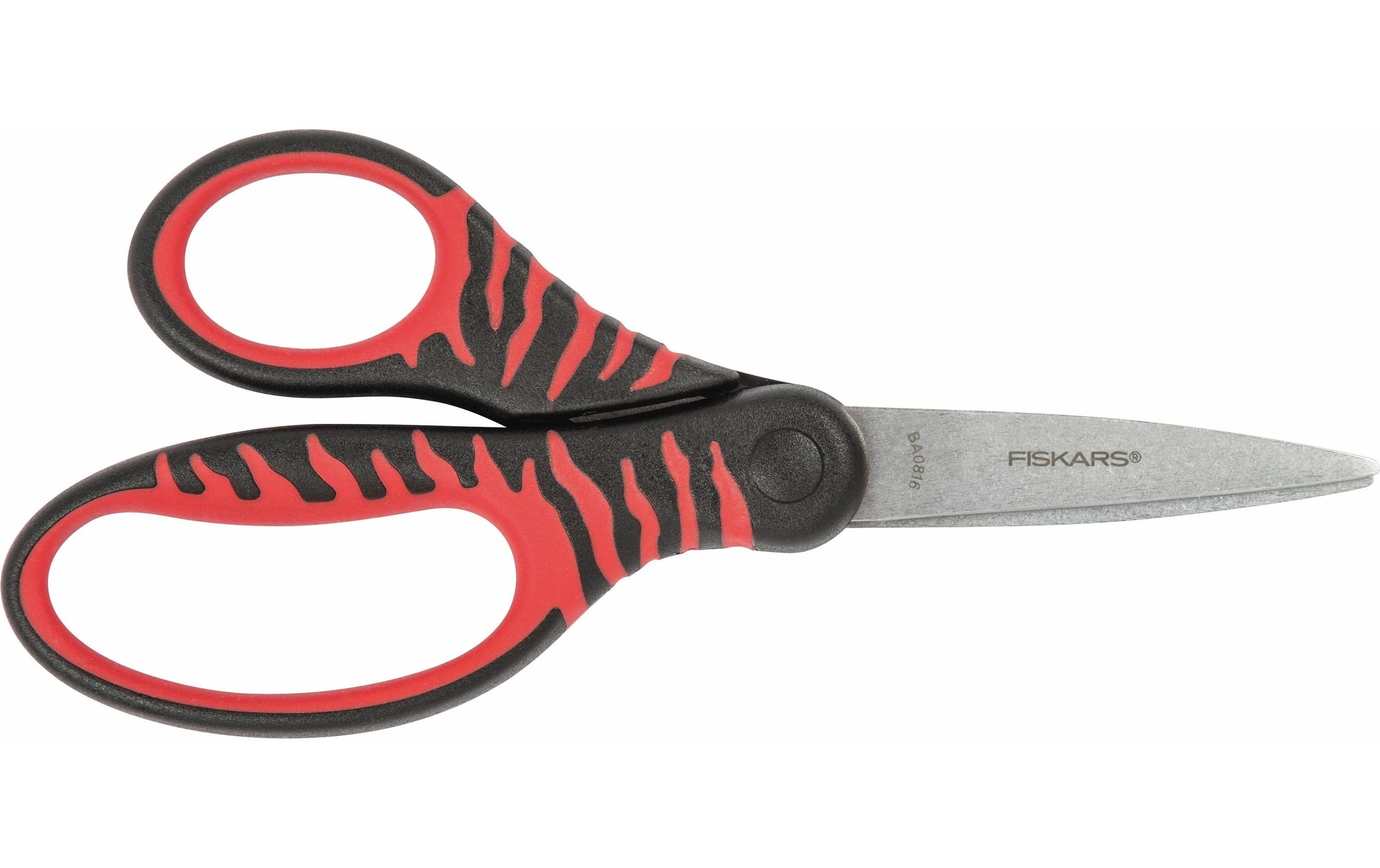 Fiskars Kinderschere Softgrip rot