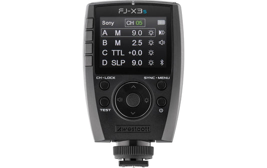 Westcott | FJ-X3s Flash Trigger | Wireless with Sony Camera Mount