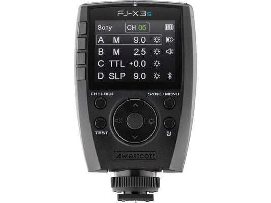 Westcott | FJ-X3s Flash Trigger | Wireless with Sony Camera Mount